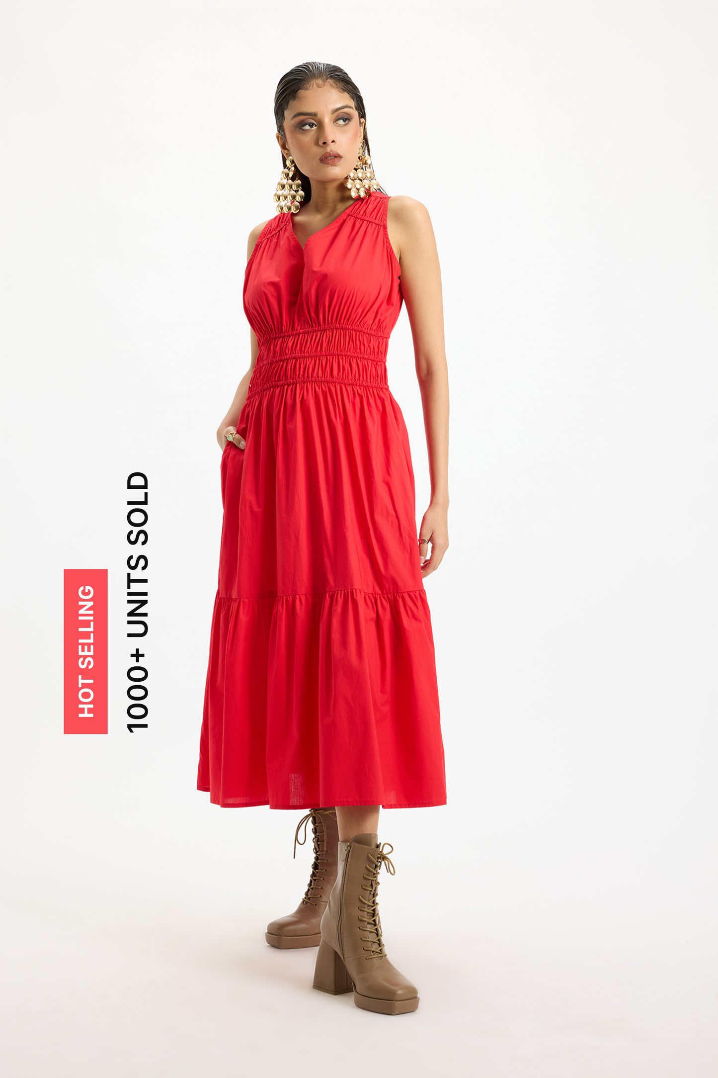 EveTier Cotton Dress