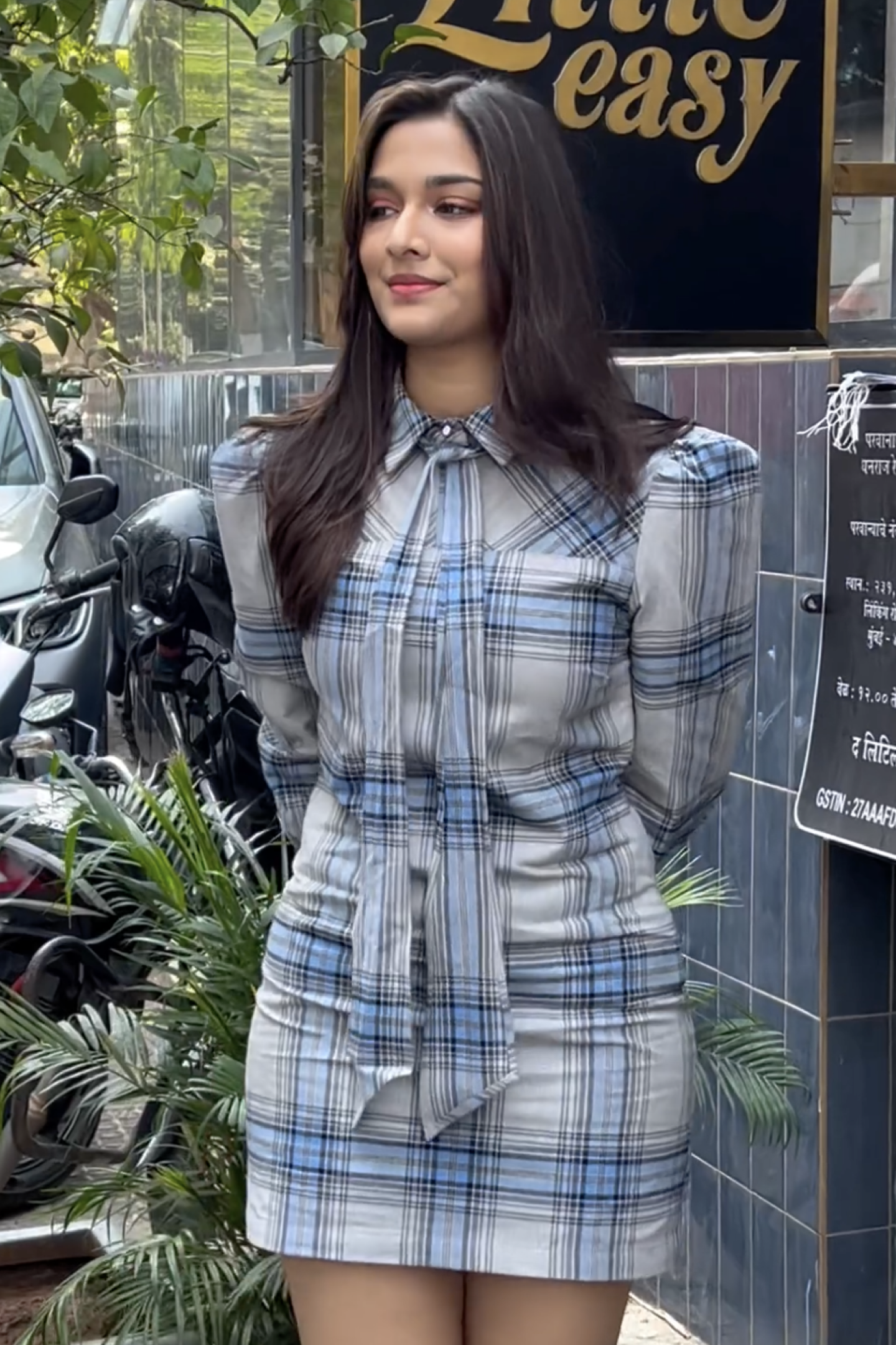 Eco-Chic Cotton Sheath Dress