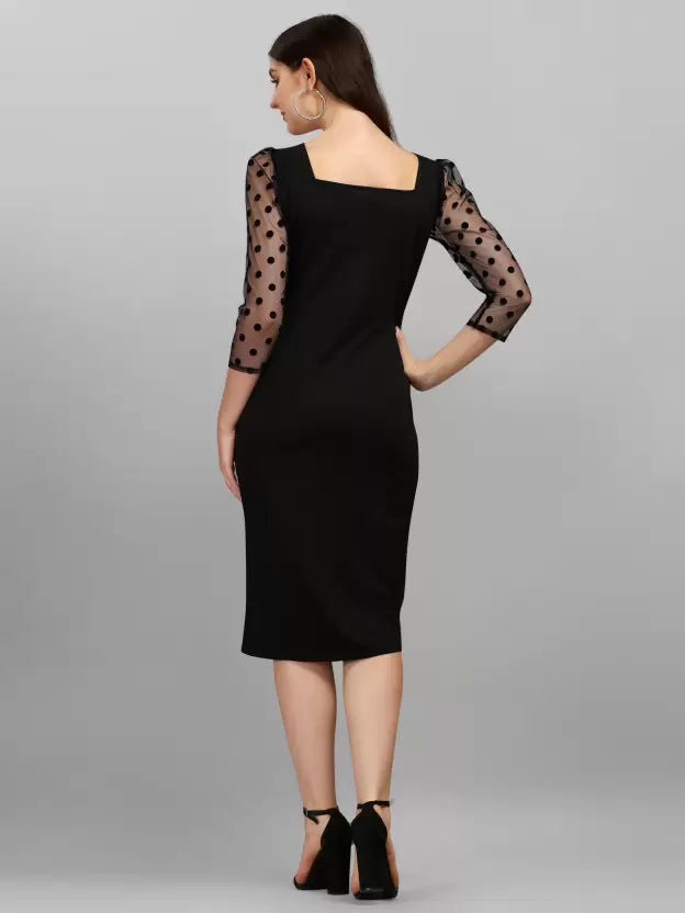 Chic Knitted Bodycon Dress