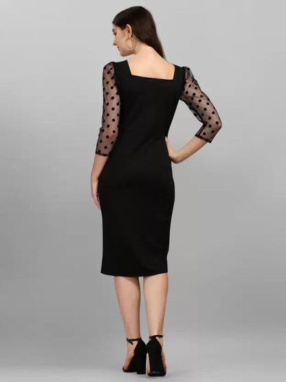 Chic Knitted Bodycon Dress