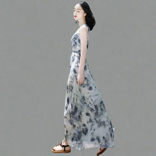 Elegant Floral Midi Dress