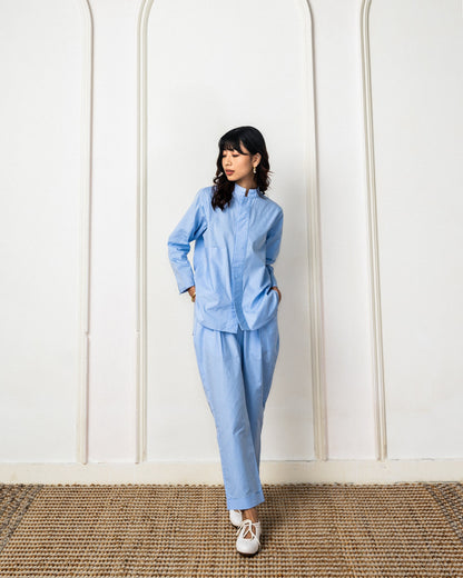 Ninki Blue Striped Outfit