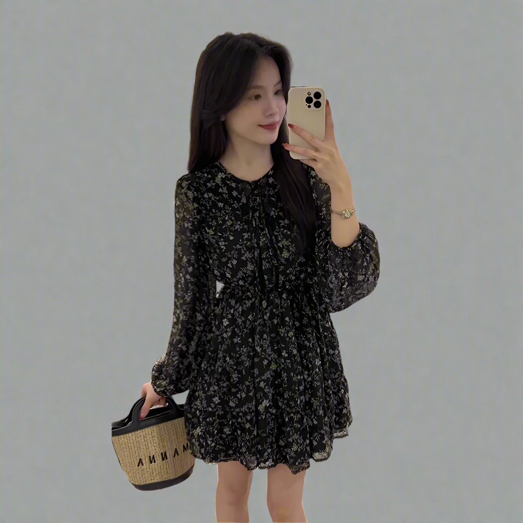 Spring Chic Floral Dress