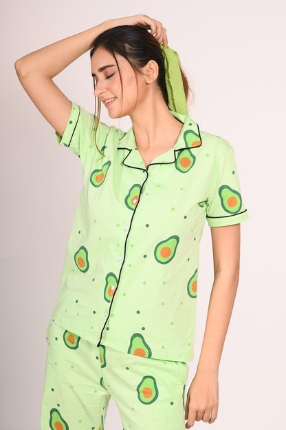 Comfy Avocado Sleepwear