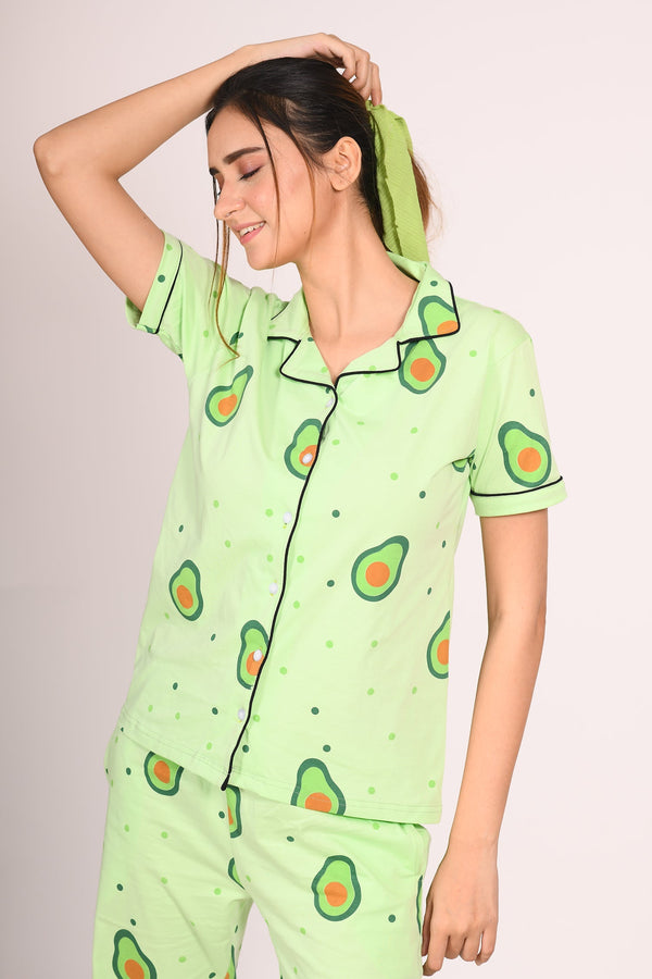 Comfy Avocado Sleepwear
