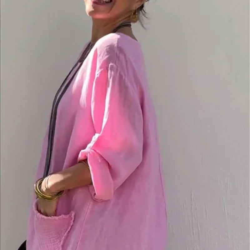 Elegant Patchwork Maxi Dress