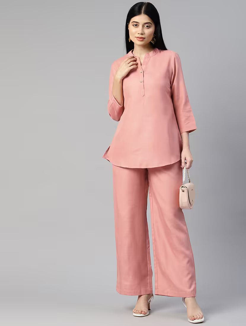 CoralGlow Co-Ord Set